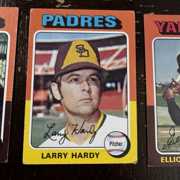 1975 Topps Baseball 12 Card Lot w Elliott Maddox Joe Ferguson Orioles Team Wood - Picture 8 of 12